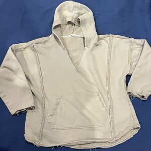 Natural Life oversized v-neck hoodie